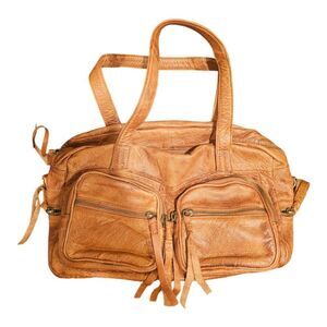 DAY & MOOD (Anthropologie) Genuine Leather 'Vera Satchel' Handbag